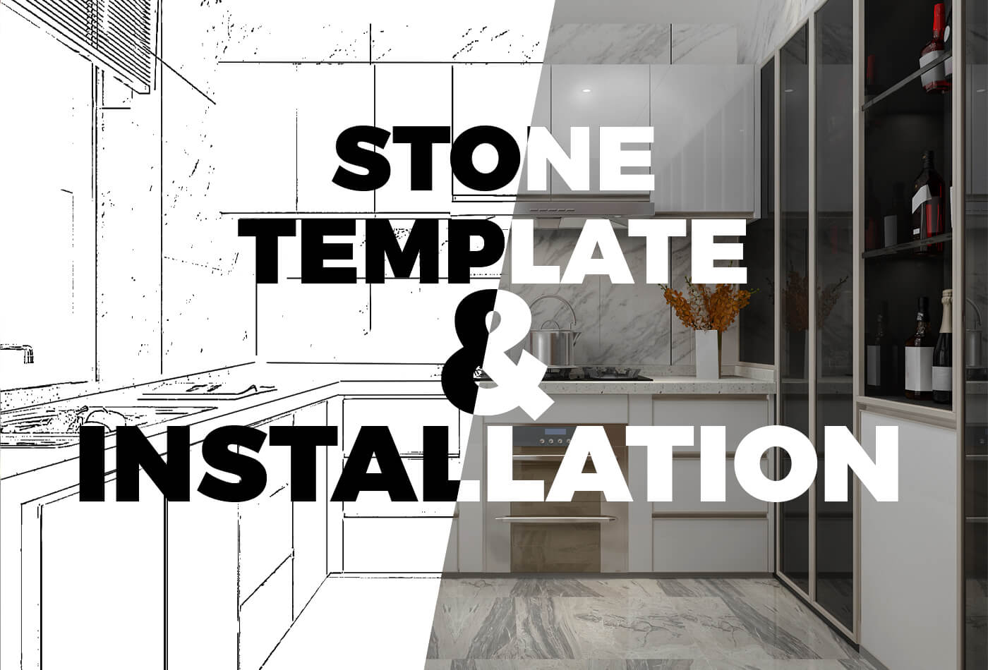 Stone Template & Installation: Journey Begins Like This!