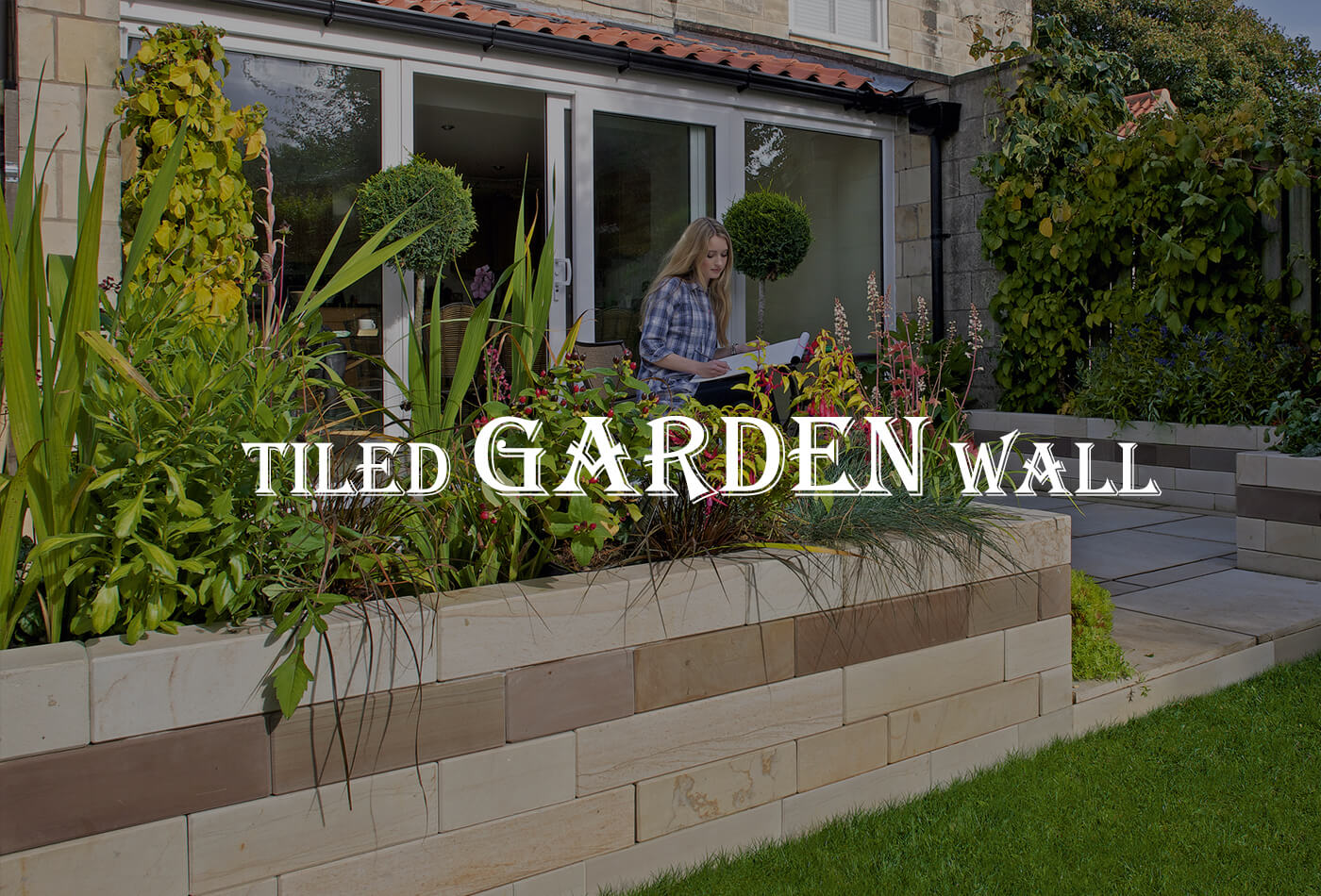Unique Tiled Garden Walls - Transform Your Outdoor Space
