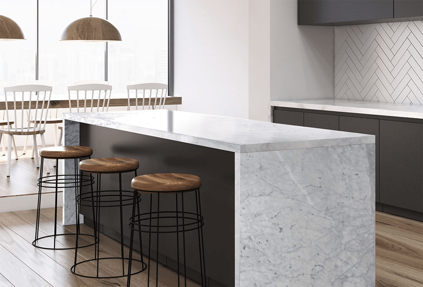 Elevate Your Space With Timeless White Marble Elegance