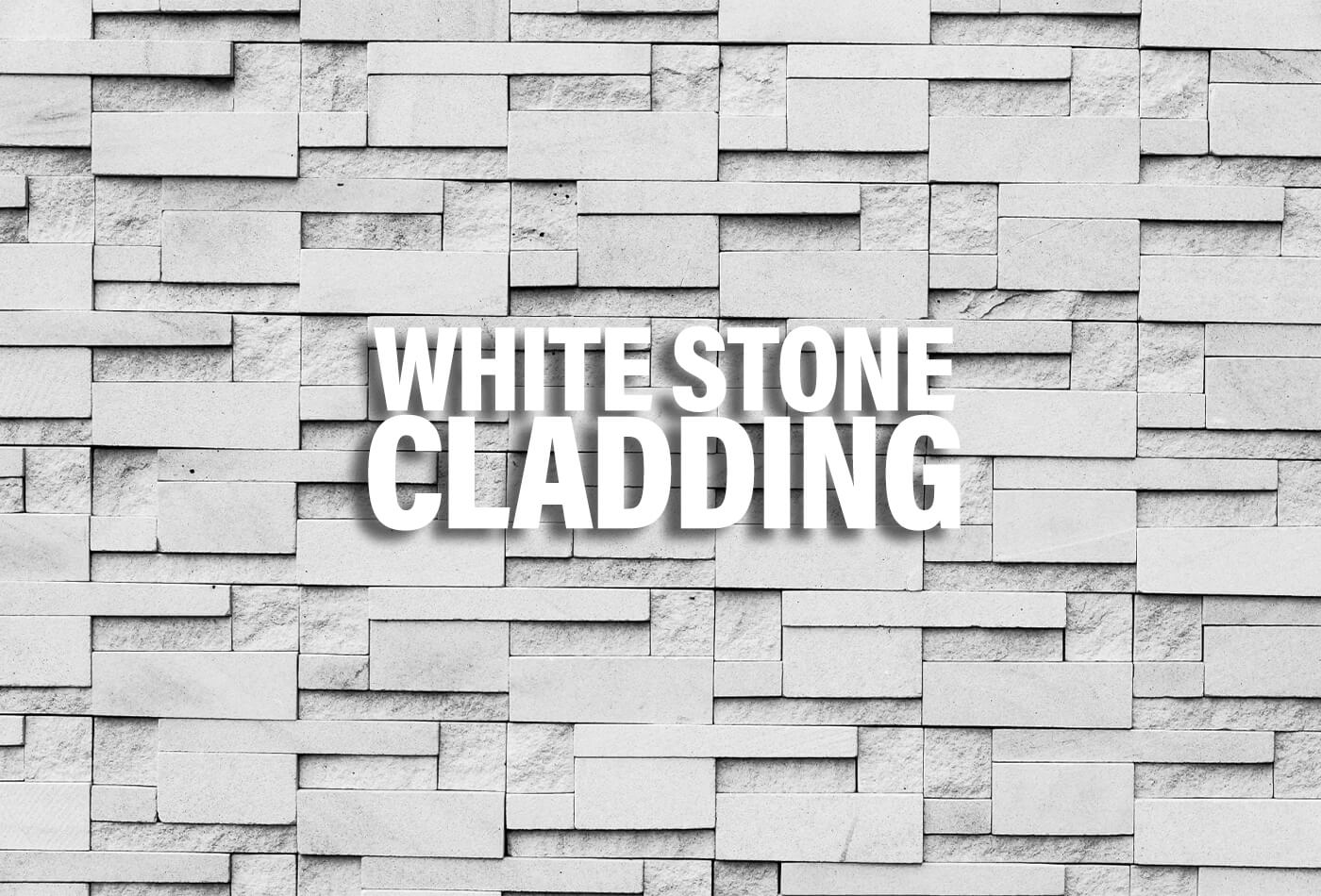 Natural White Stone Cladding in Work-tops