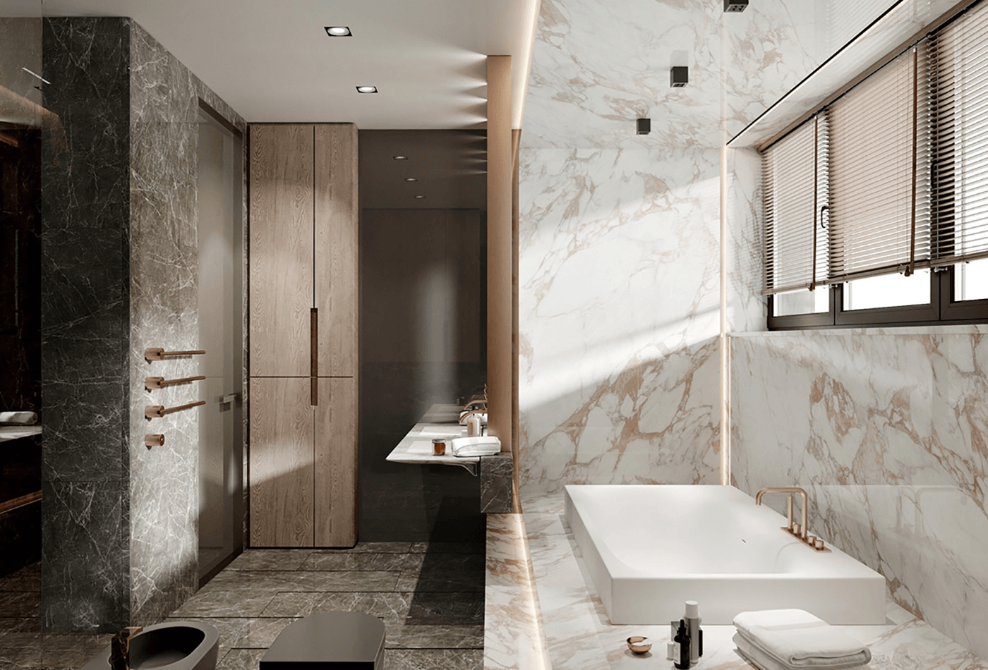 Transform Your Space With A Luxurious Marble Bathroom Design