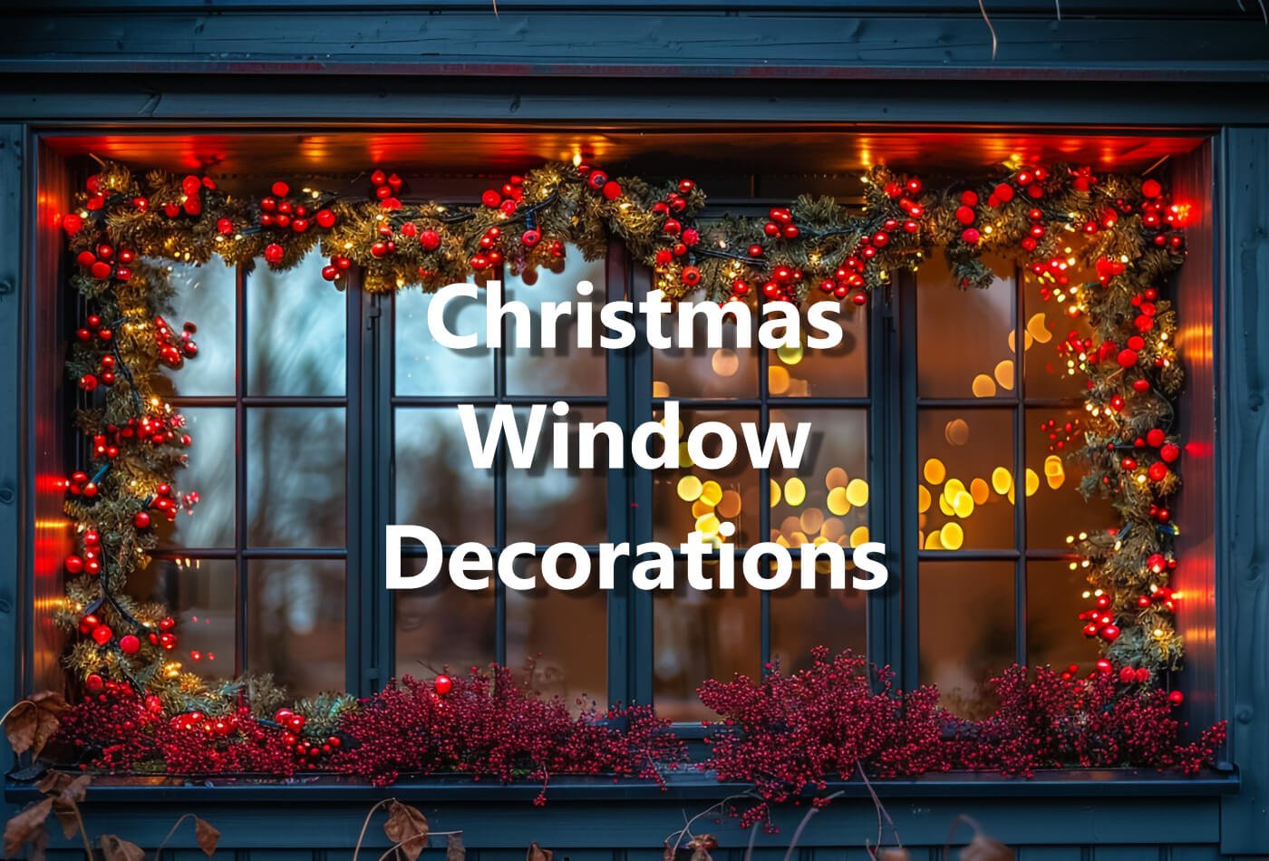 Christmas Window Decorations: Buy Gorgeous Decorations!