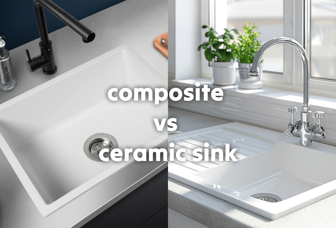 Composite Vs Ceramic Sink: Which is Best for Your Kitchen?