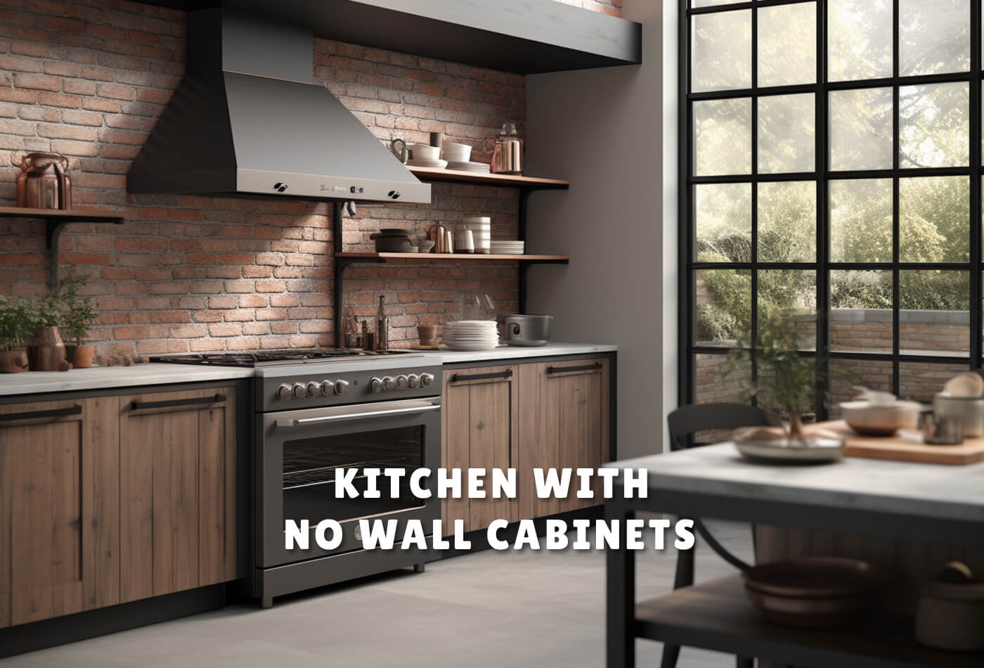 Kitchen With No Wall Cabinets: Your Complete Kitchen Guide