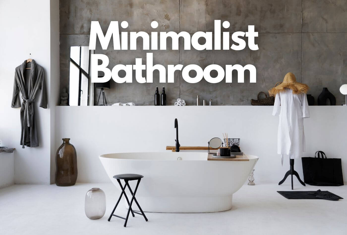 Invest In A Prime Minimalist Bathroom! Work-tops Edition