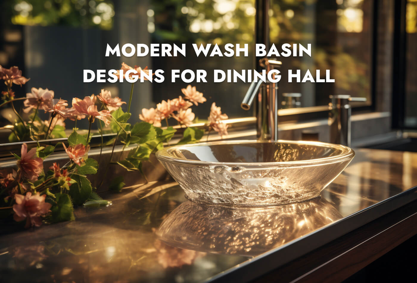 Modern Wash Basin Designs for Dining Hall: An Ultimate Guide