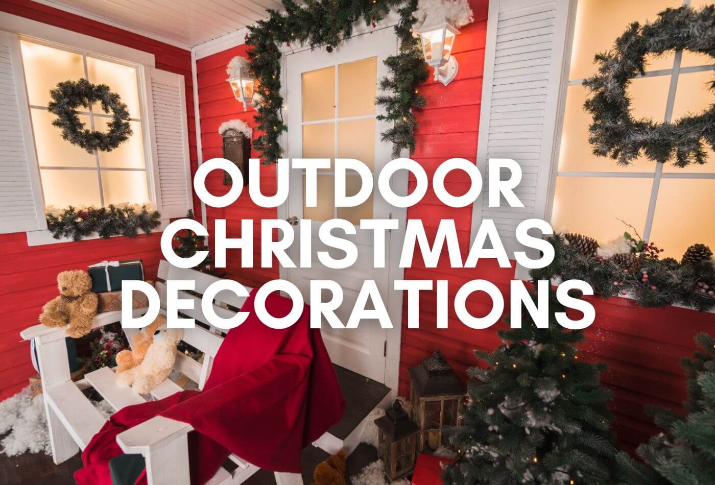 Outdoor Christmas Decorations UK: Top Stones for Decoration