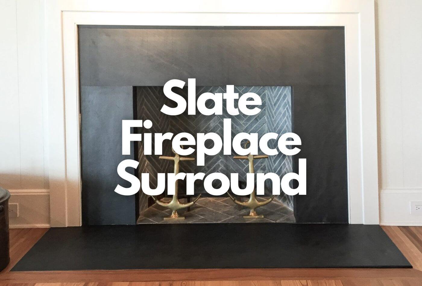 Slate Fireplace Surround: Subtle & Suitable