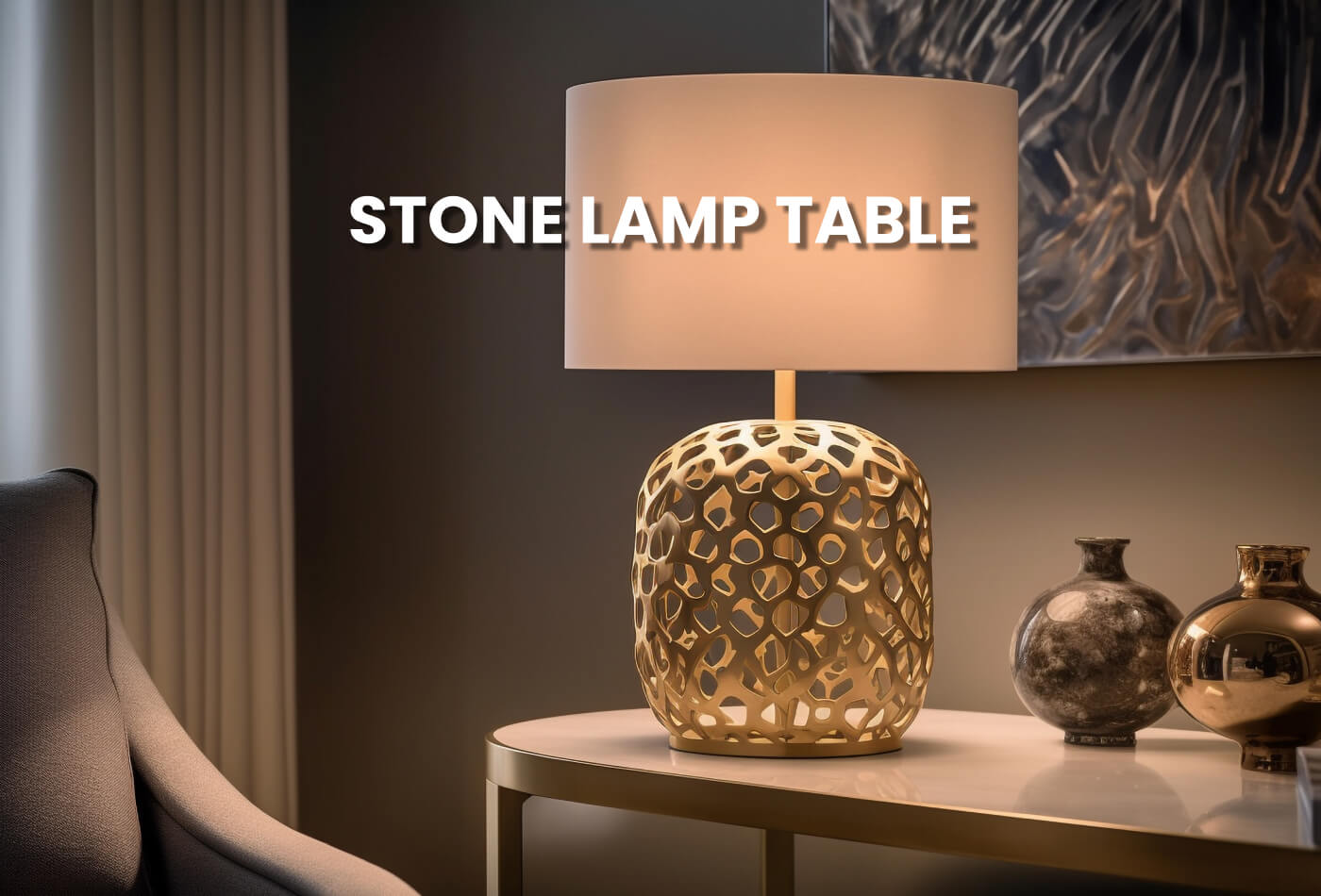 Stone Lamp Table: Top 16 Ideas | Pros and Cons | Steps