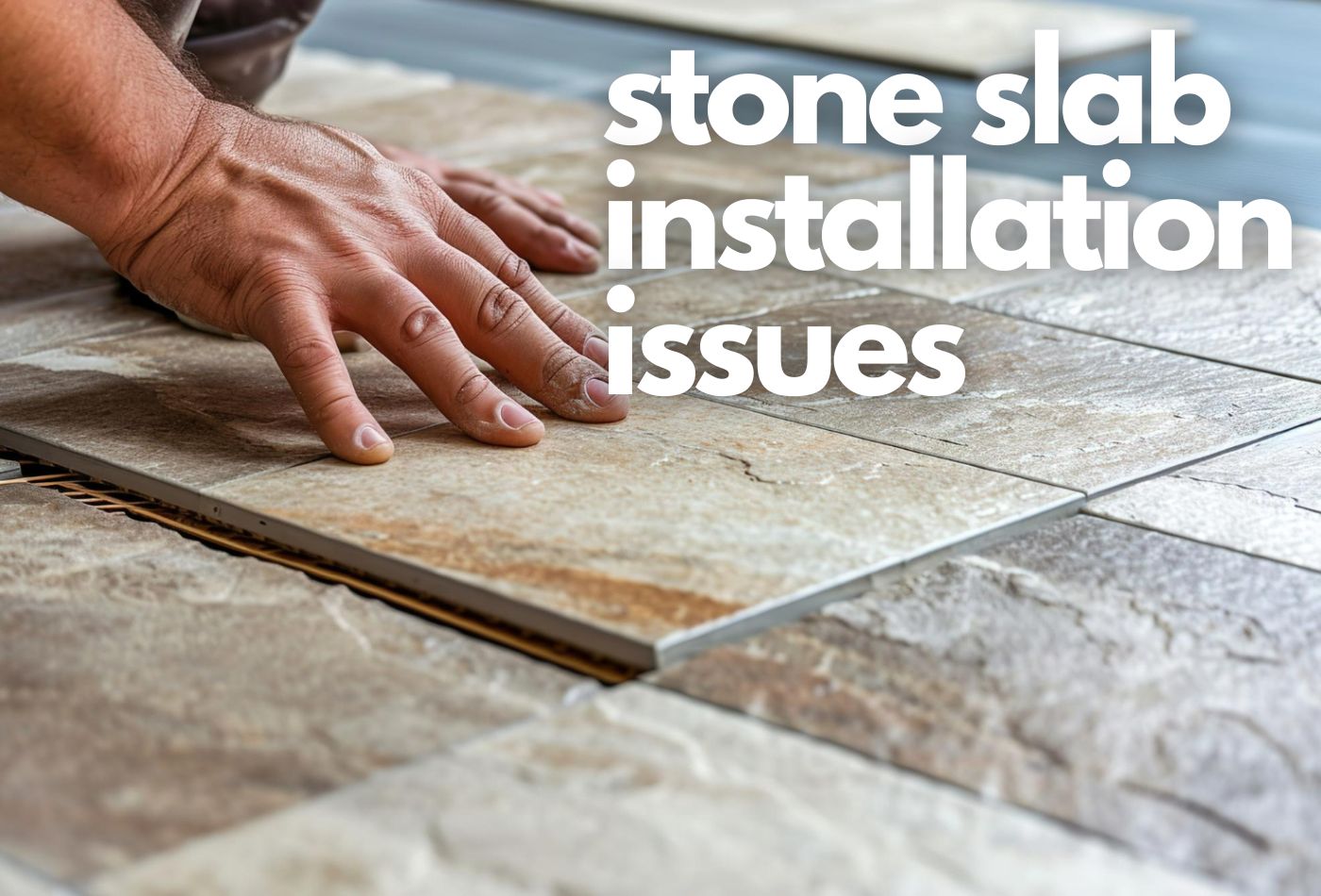 Stone Slab Installation Issues: Solutions for Perfect Result