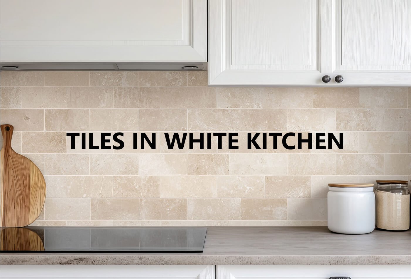 Tiles in White Kitchen: Kitchen Tiles for Floors and Walls