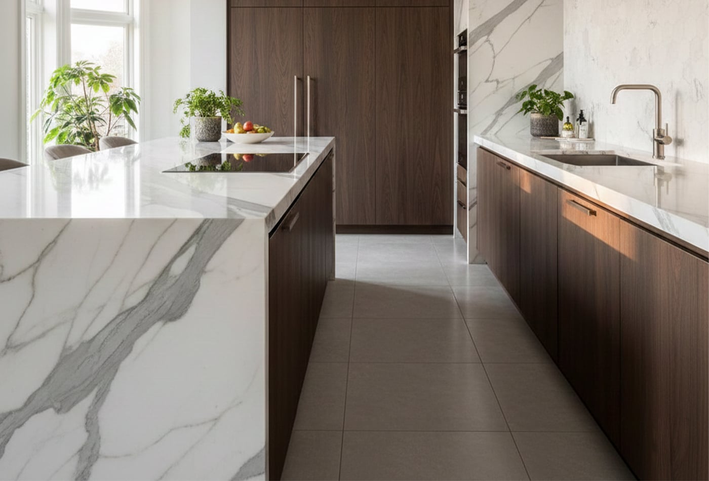 How to Avoid Cheap Marble Effect Kitchen Worktops?