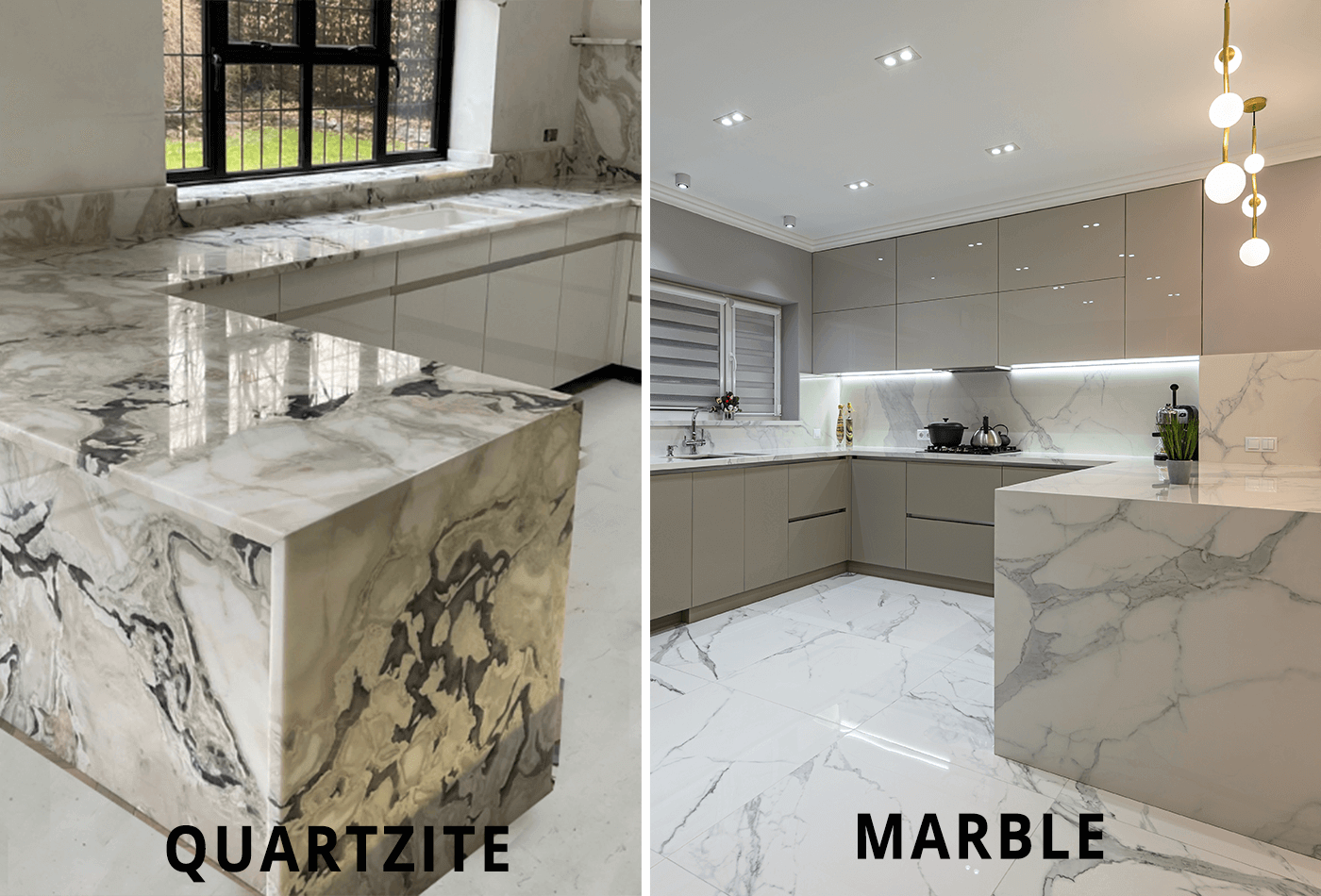 Marble vs Quartzite: Choose Stone Surfaces | UK