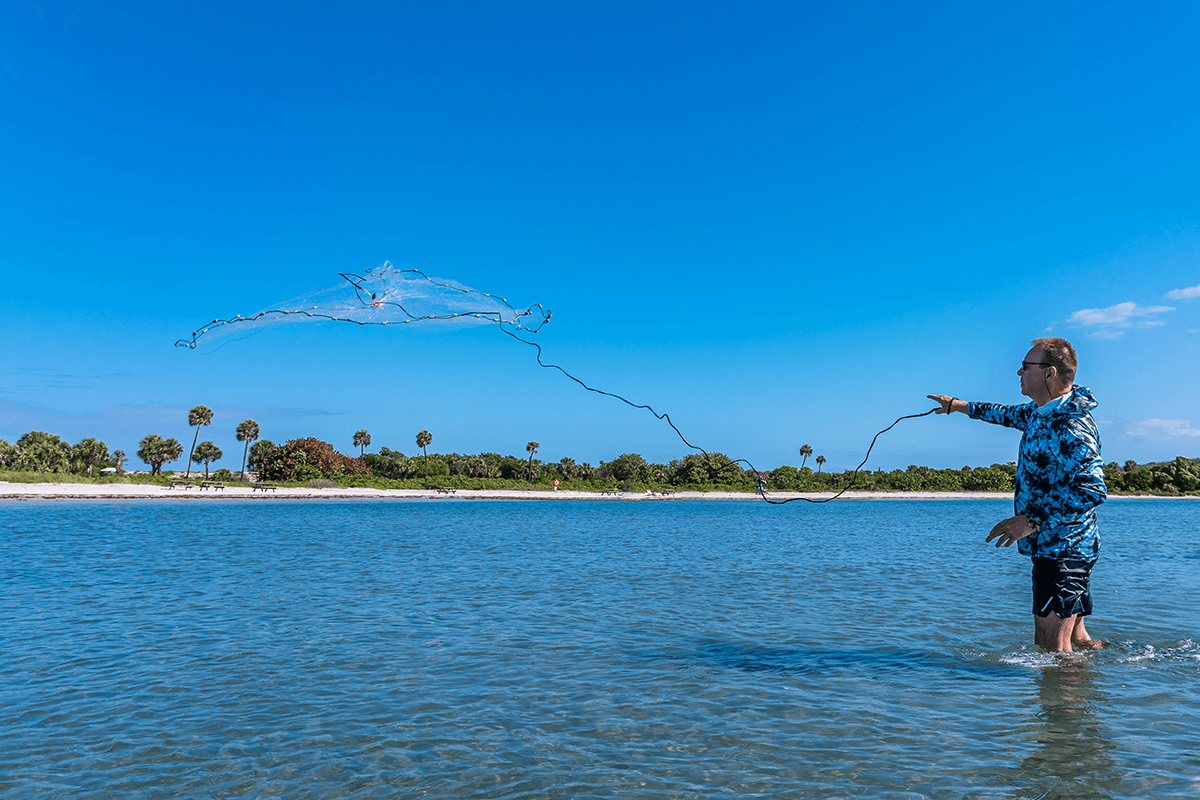 Tackle Talk: Cast Net Sizes – Beach Bum Outdoors