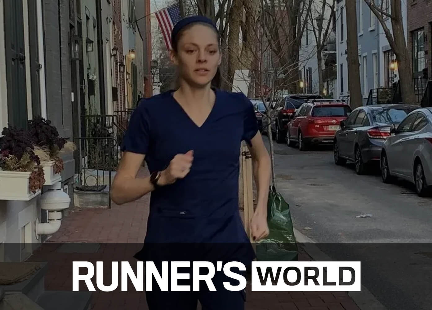 NURSE WILL RUN BOSTON IN SCRUBS