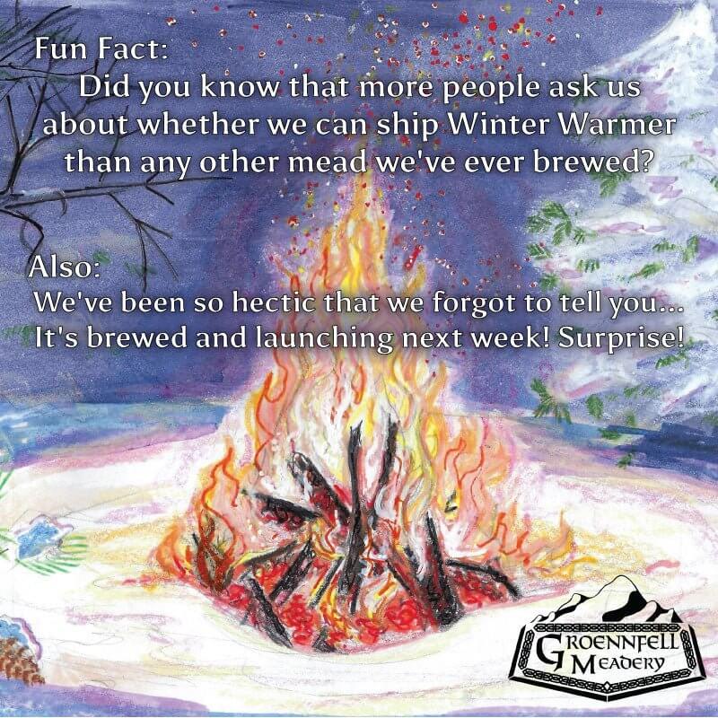 THURSDAY FUN FACT 11-19: WINTER WARMER