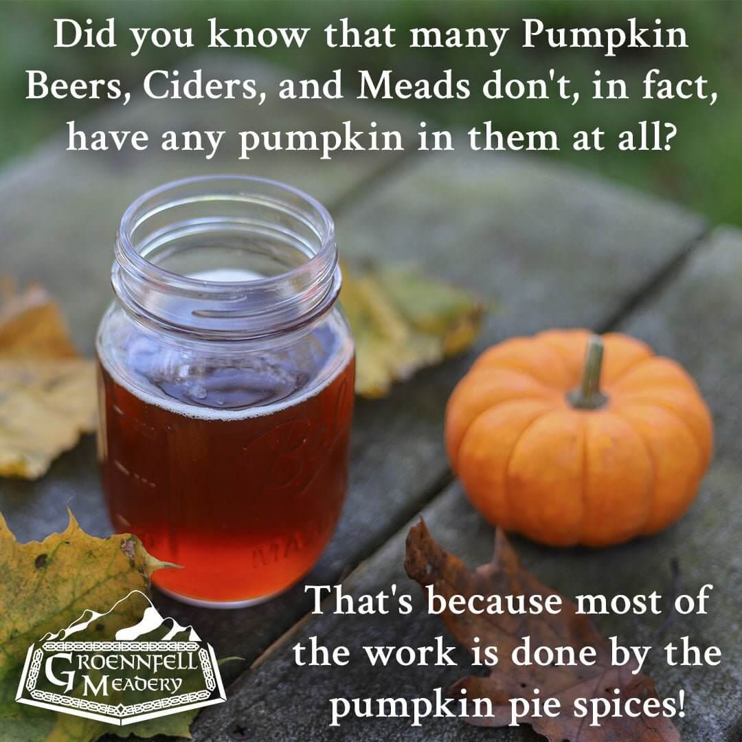 THURSDAY FUN FACT 11-26: PUMPKIN MEAD