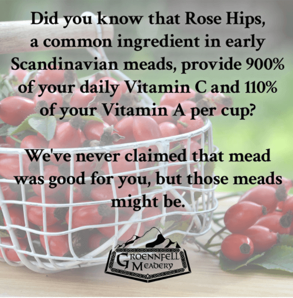 THURSDAY FUN FACT 3-4: ROSE HIPS