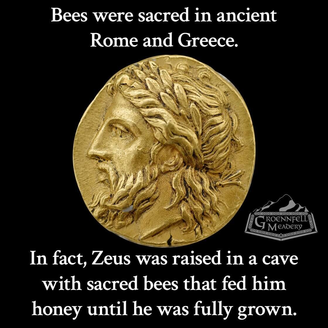 Thursday Fun Fact 3-25: Zeus and the Bees