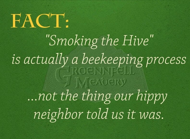 Thursday Fun Fact 4-11: Smoking the Hive