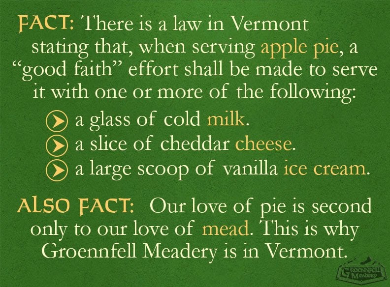 Thursday Fun Fact 10-24: Pie Law