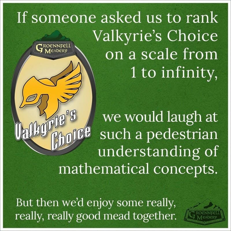 Thursday Fun Fact 4-3: Infinitely Good