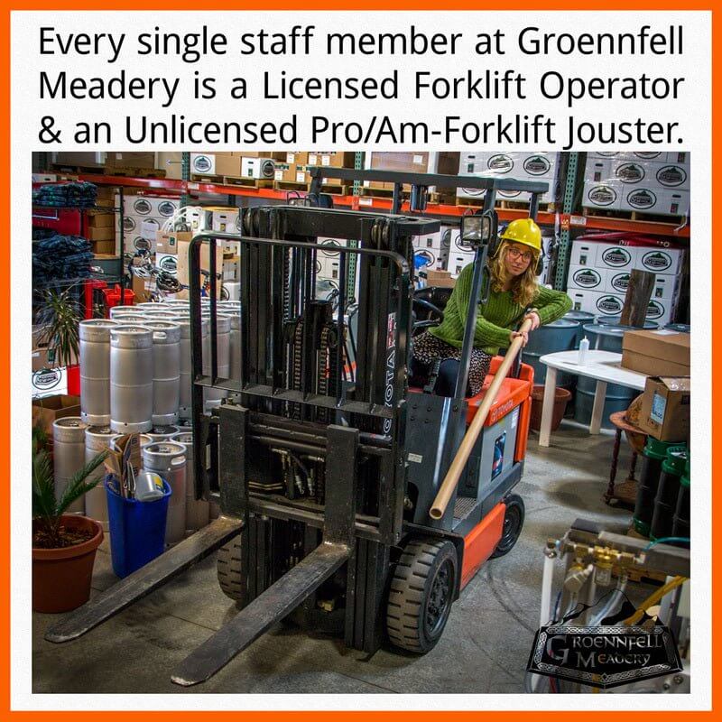 Thursday Fun Fact 4-9: Forklift Jouster