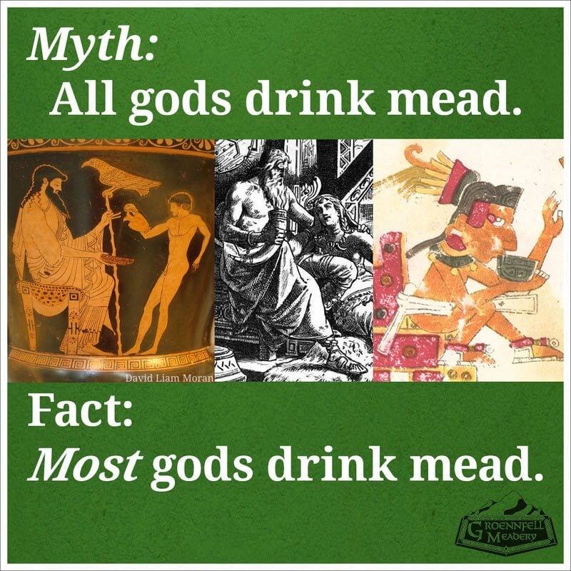 Thursday Fun Fact 7-30: Gods Drink Mead