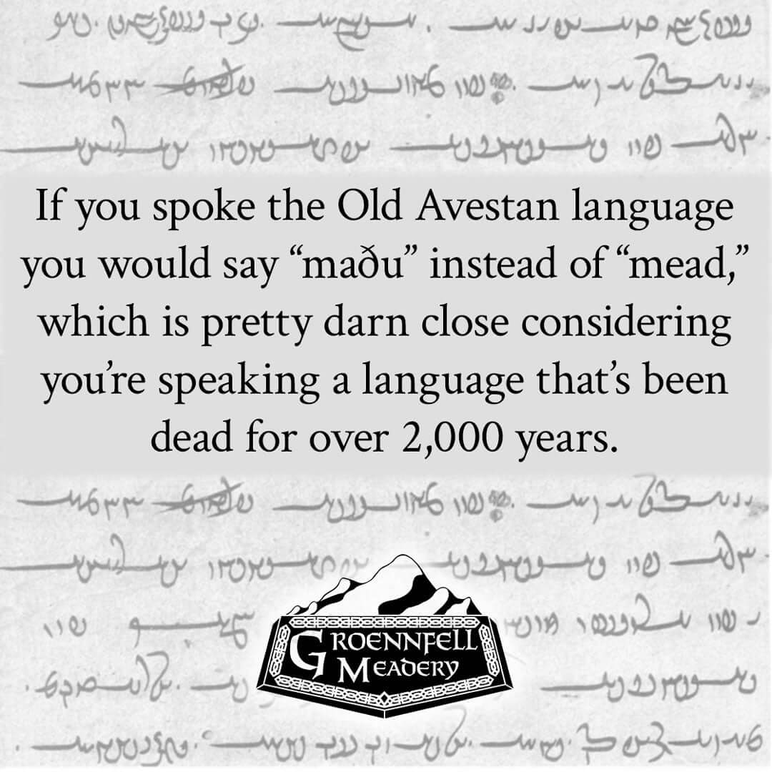 Thursday Fun Fact 1-12: Old Avestan