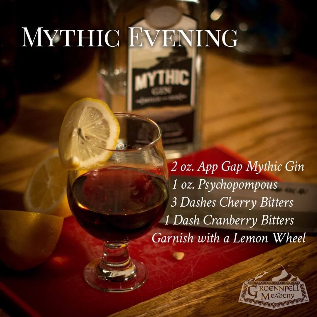 Mead Cocktail: Mythic Evening