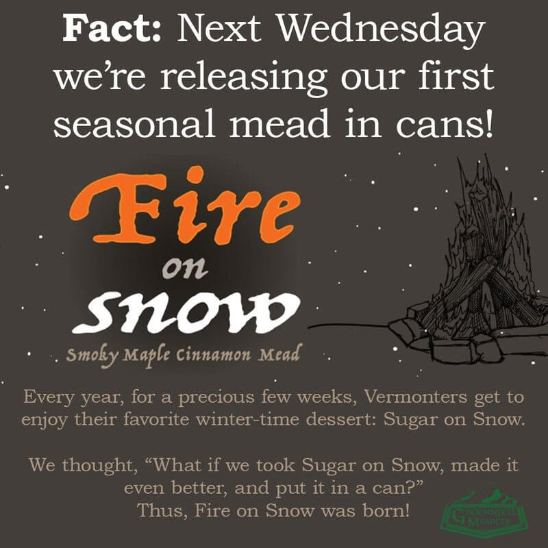 Thursday Fun Fact 2-23: Fire on Snow