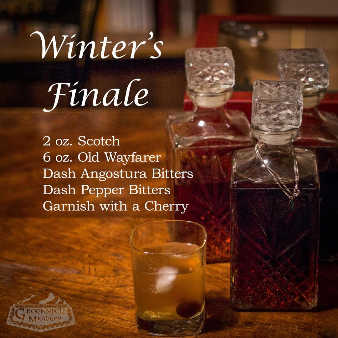 Mead Cocktail: Winter’s Finale