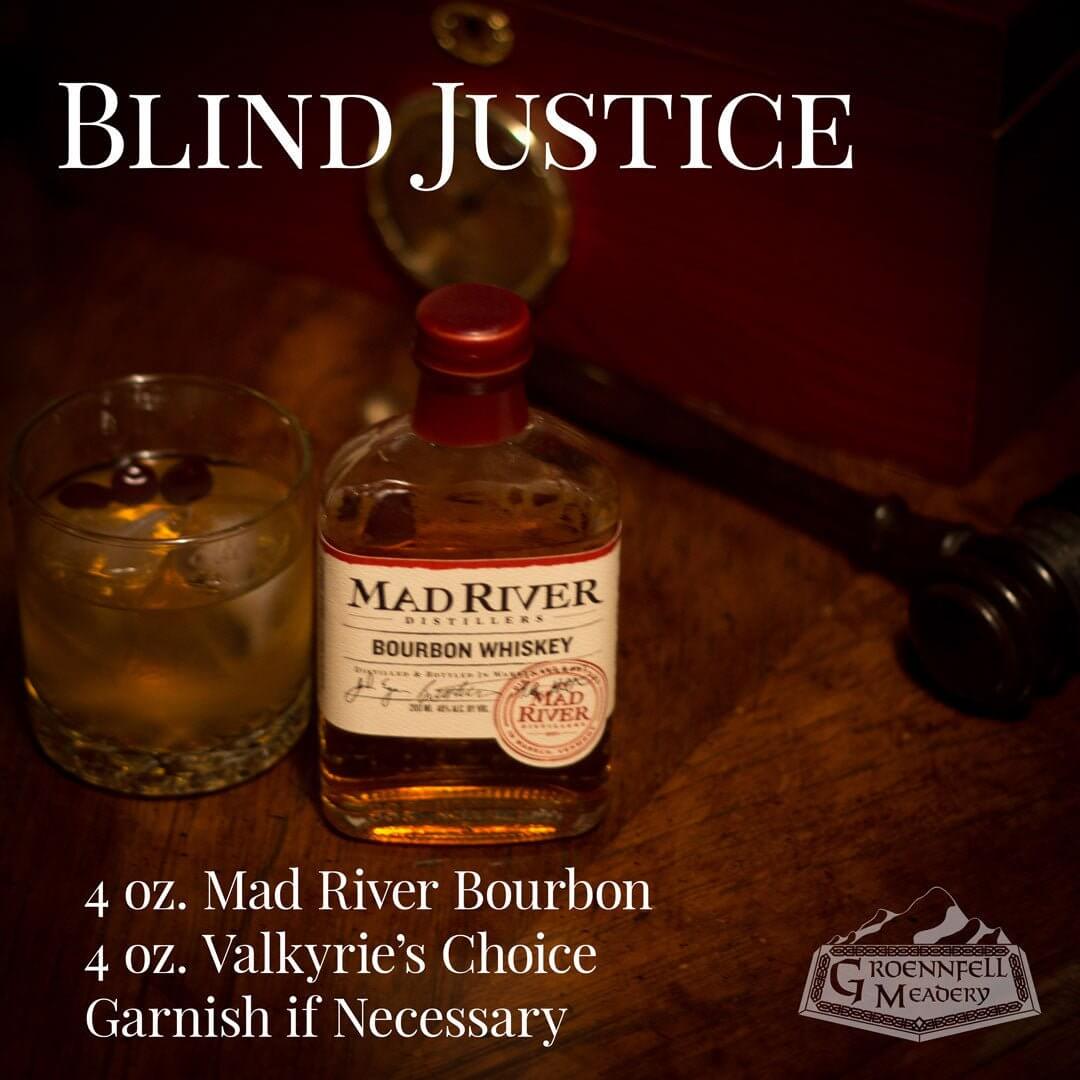 Mead Cocktail: Blind Justice