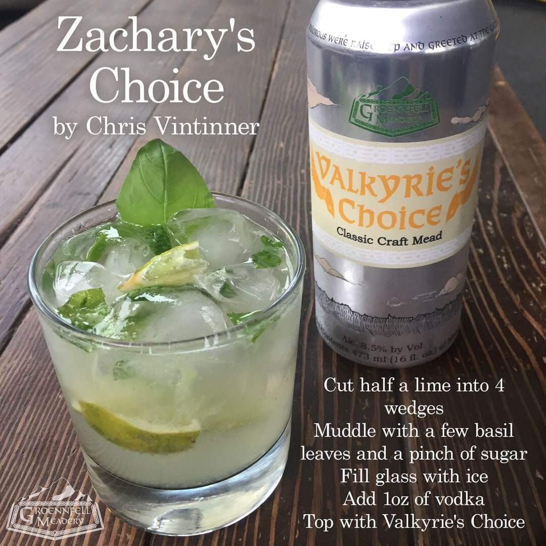 Mead Cocktail: Zachary’s Choice