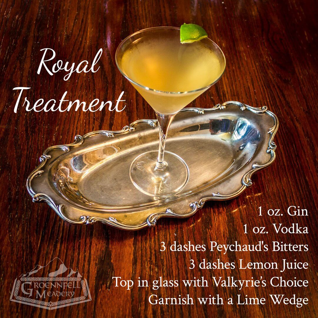 Mead Cocktail: Royal Treatment