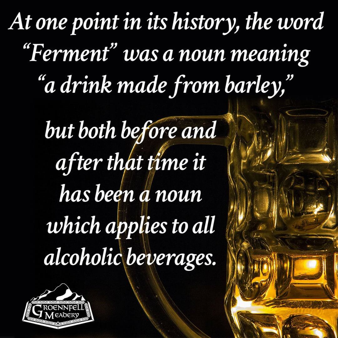 Thursday Fun Fact 6-29: A Ferment