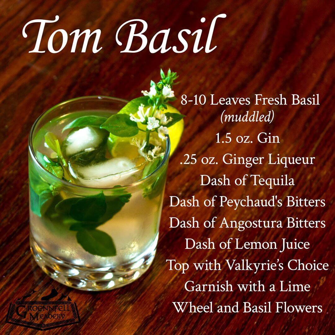 Mead Cocktail: Tom Basil