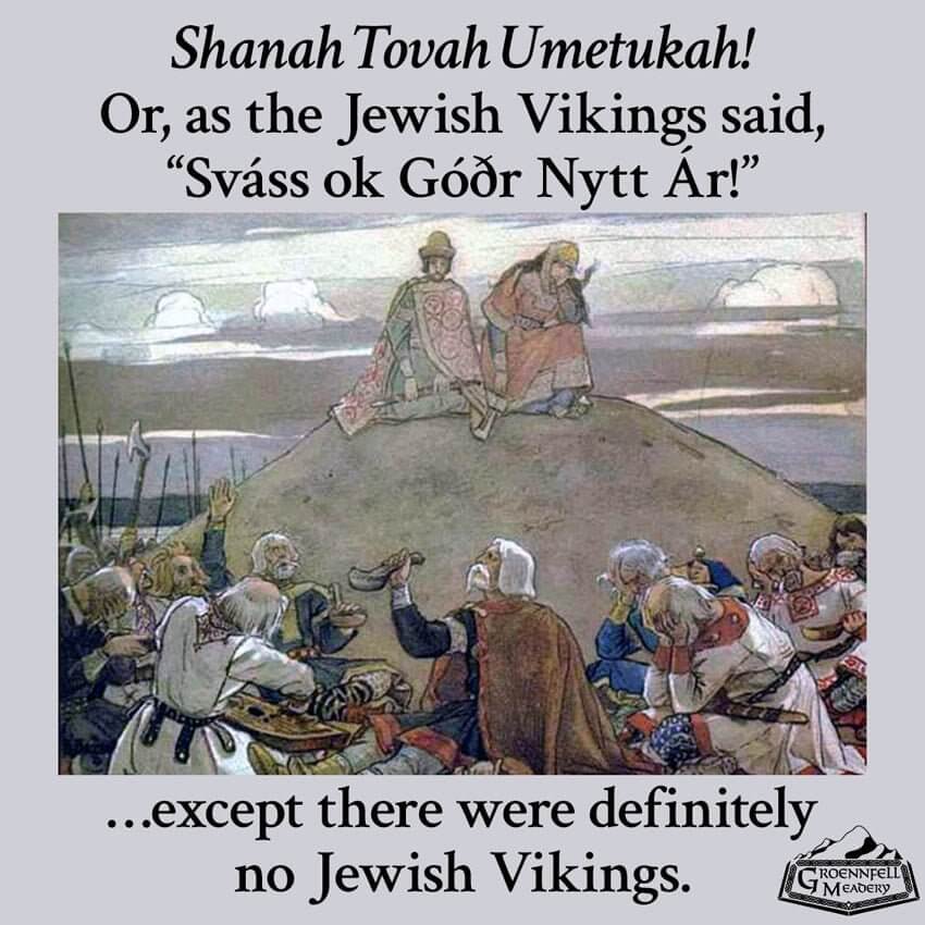 Thursday Fun Fact 9-21: Jewish Vikings