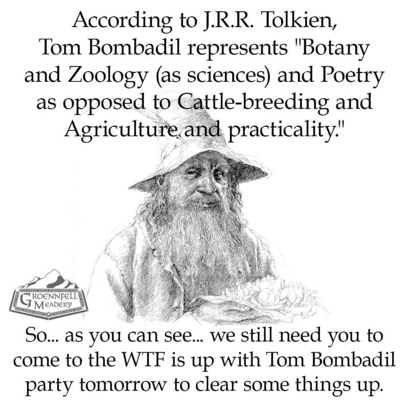 Thursday Fun Fact 10-12: Bombadil vs. Practicality