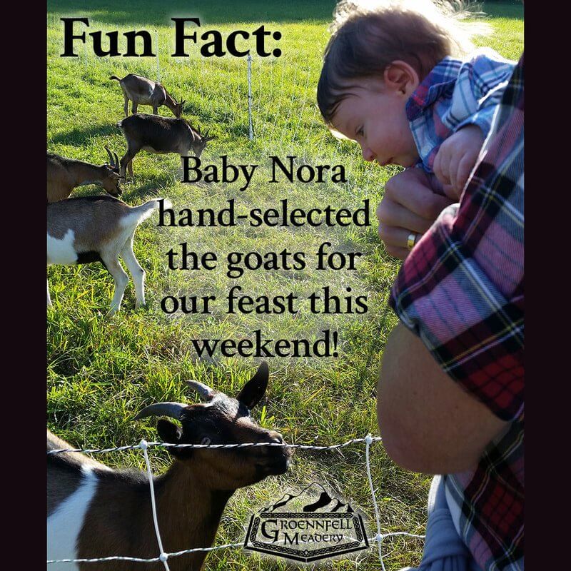 Thursday Fun Fact 10-26: Nora’s Goats