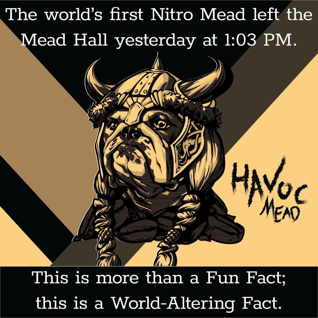 Thursday Fun Fact 3-22: Coffee Nitro Mead