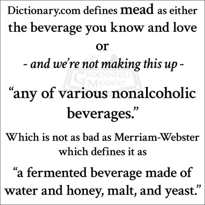 Thursday Fun Fact 4-26: Definition of Mead