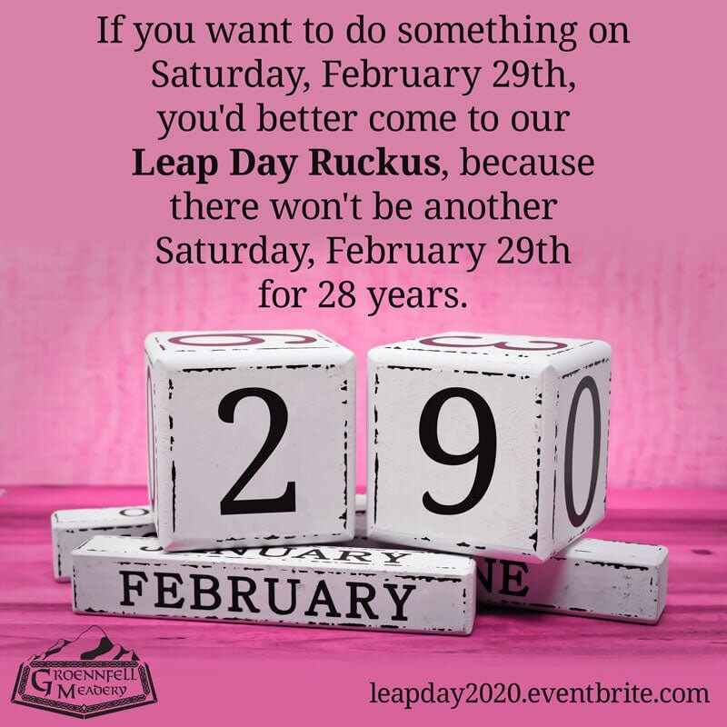 Thursday Fun Fact 2-27: Leap Day