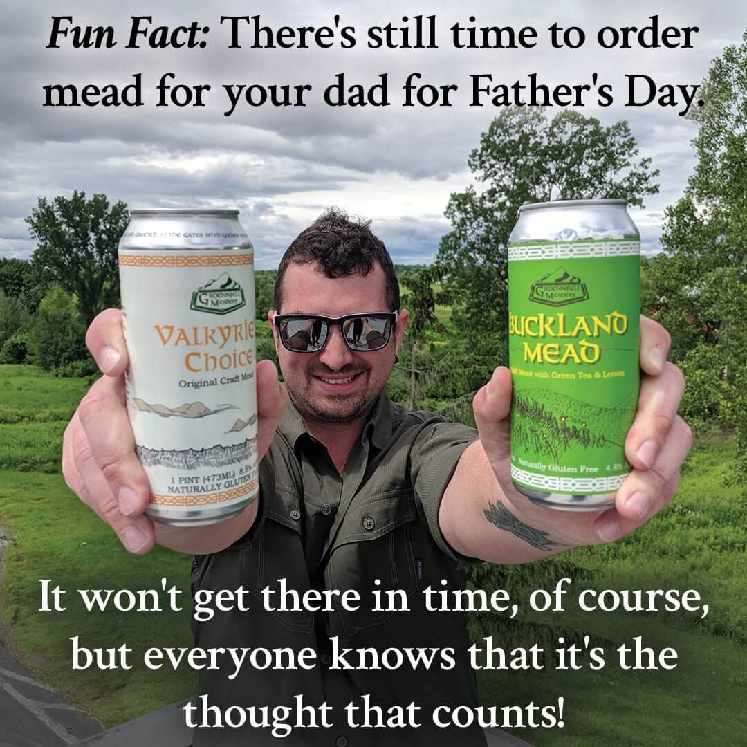 Thursday Fun Fact 6-18: Father’s Day Mead