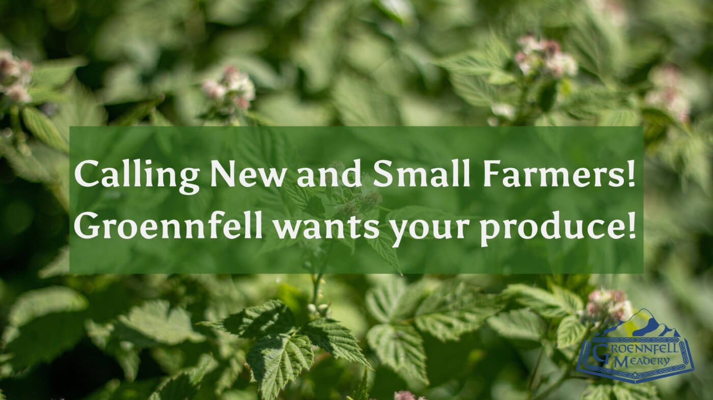 Calling New and Small Farms - We Want Your Produce!