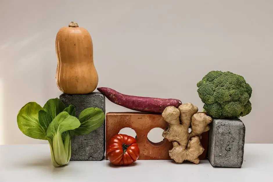 Piceid-rich vegetables and fruits including grapes, berries, and colorful root vegetables displaying nature's antioxidant powerhouses