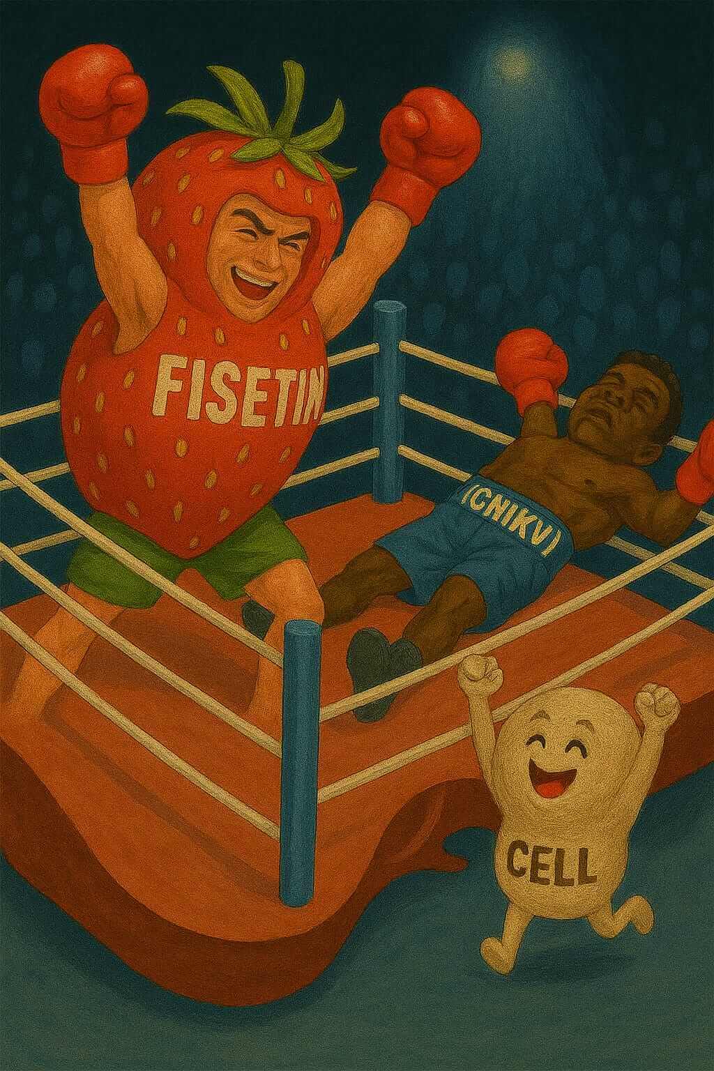 Molecular mechanisms showing how fisetin saves liver from cancer at cellular level