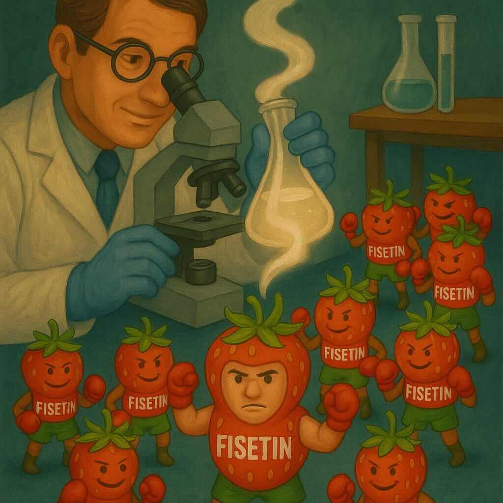 Scientists developing methods to enhance how fisetin saves liver from cancer through improved absorption