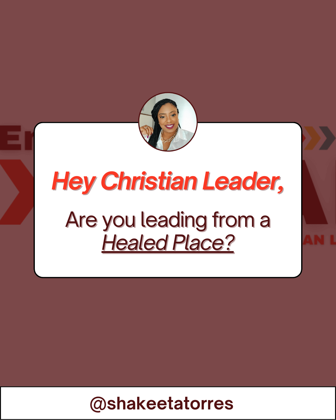 Christian Leaders and Mental Health