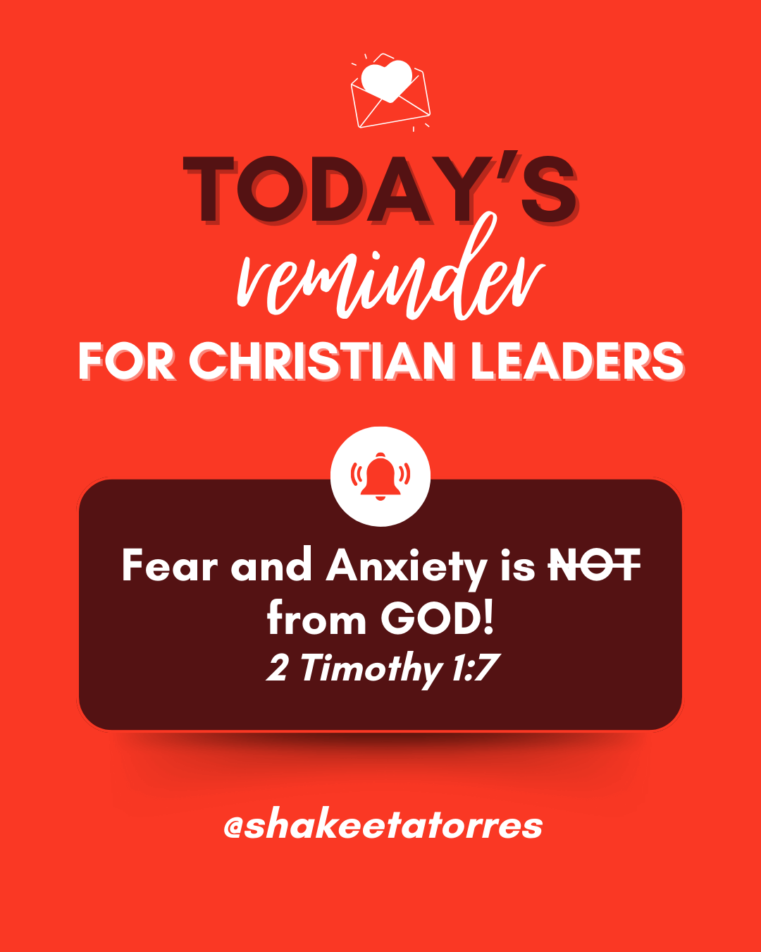 How do I Overcome Anxiety as a Christian Leader?